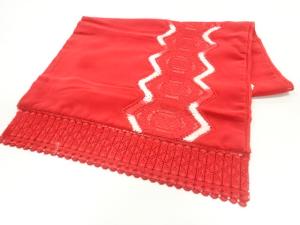 ビロードレース花模様ショール